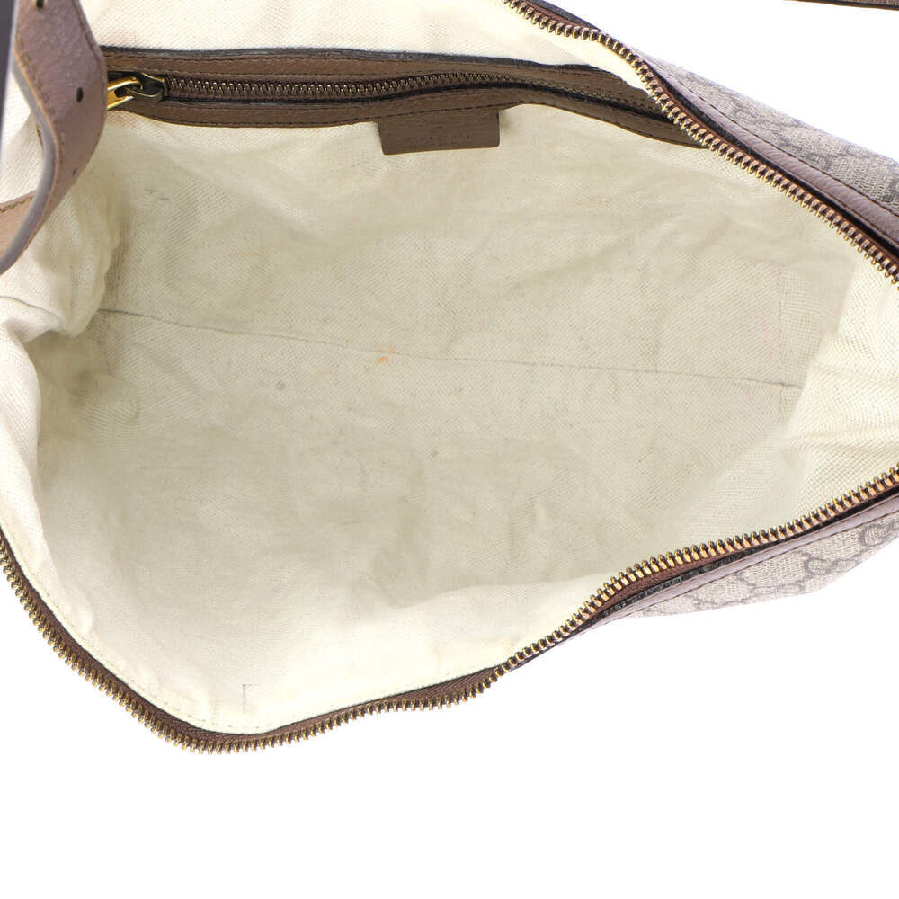 Gucci Small Ophidia Half Moon Hobo GG Coated Canvas - Picture 5 of 6